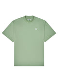 Malbon Mare Mockneck Tee - Seafoam Sage