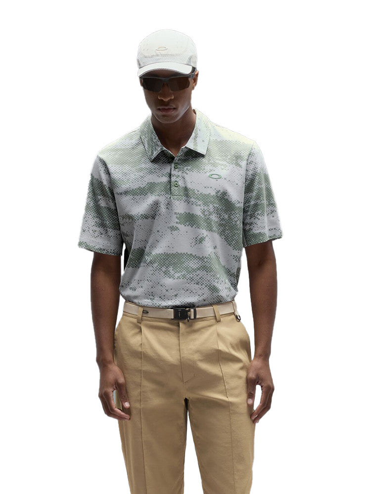 Oakley Digital Bark Polo - Faded Green