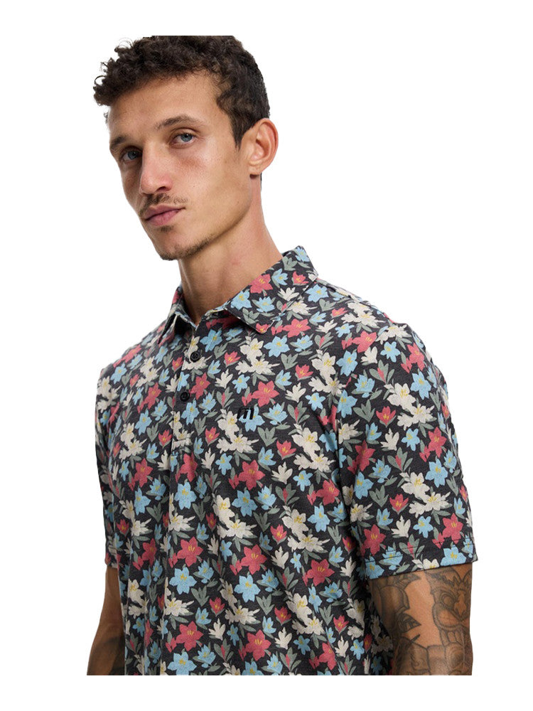 TravisMathew Featherweight Fairway Fit Polo - Black