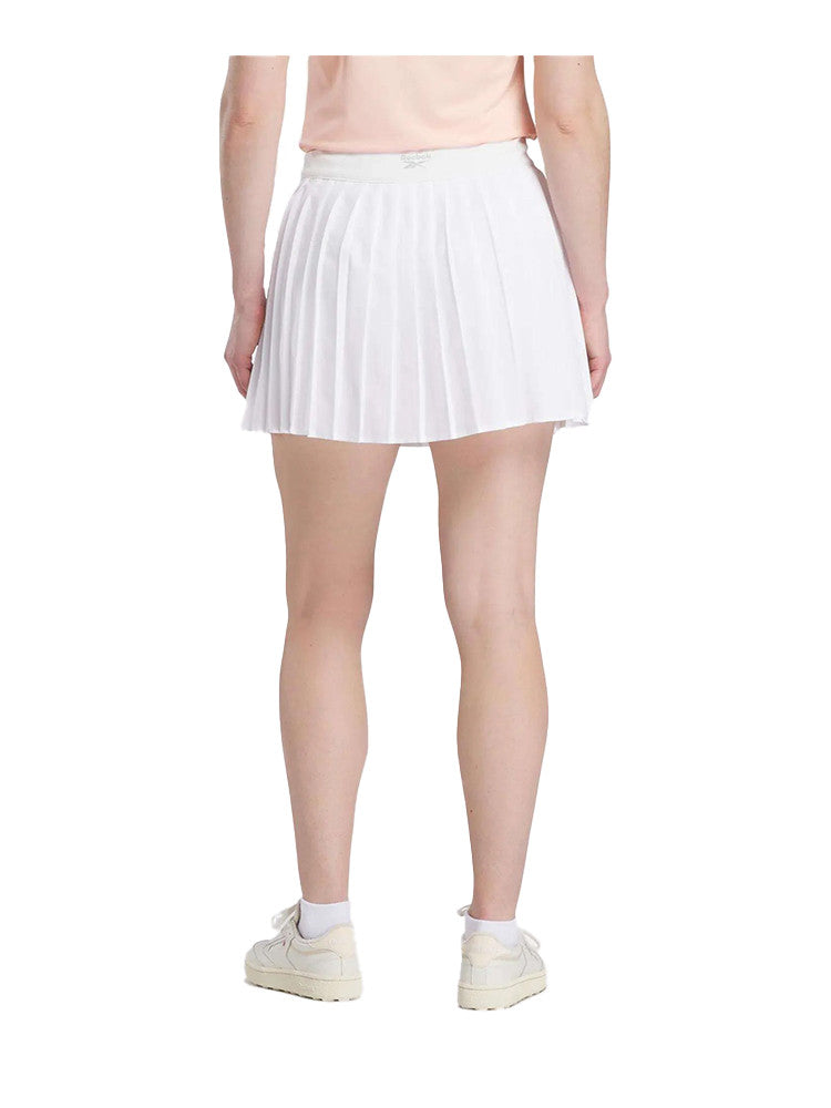 Reebok Womens Pleated Skort - White