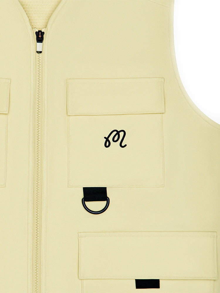 Malbon Bird Watching Vest - Aloe Wash