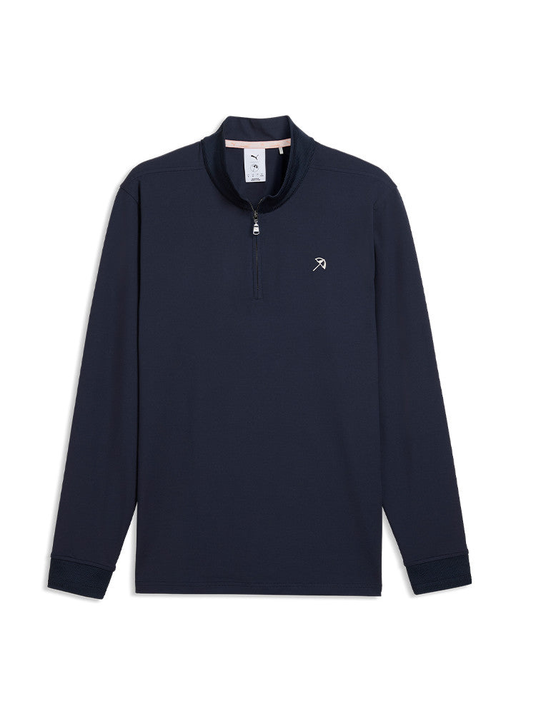 Puma x Arnold Palmer CLOUDSPUN Quarter-Zip - Deep Navy