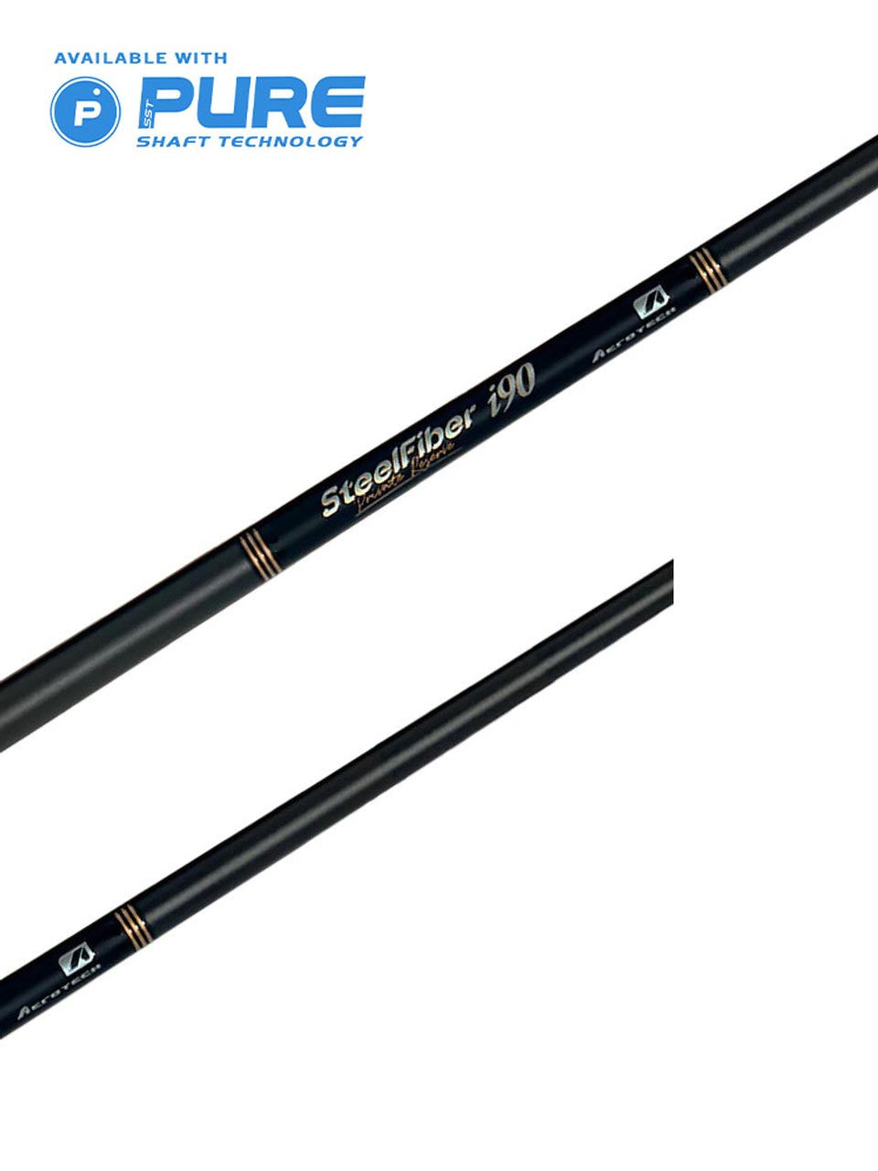 Aerotech Steelfiber Black Label Private Reserve Spinner Wedge Shaft- Taper Tip