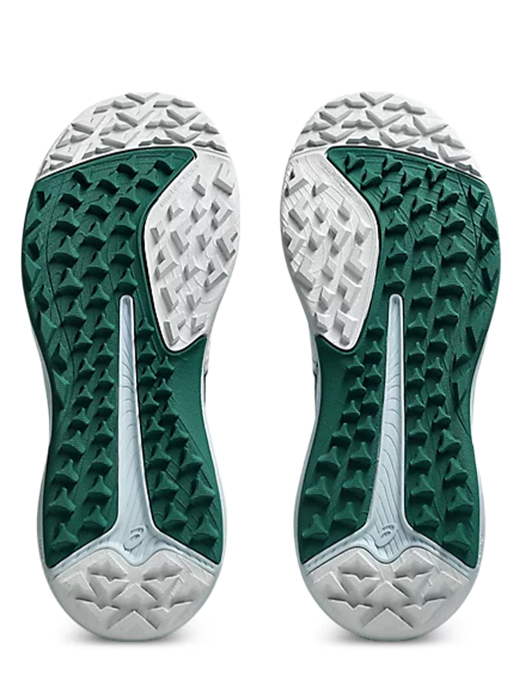 Asics Gel Kayano Ace 3 Golf Shoes - White/Jasper Green