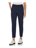 Ben Hogan Women's Lightweight Stretch Woven Ankle Pant - Peacoat