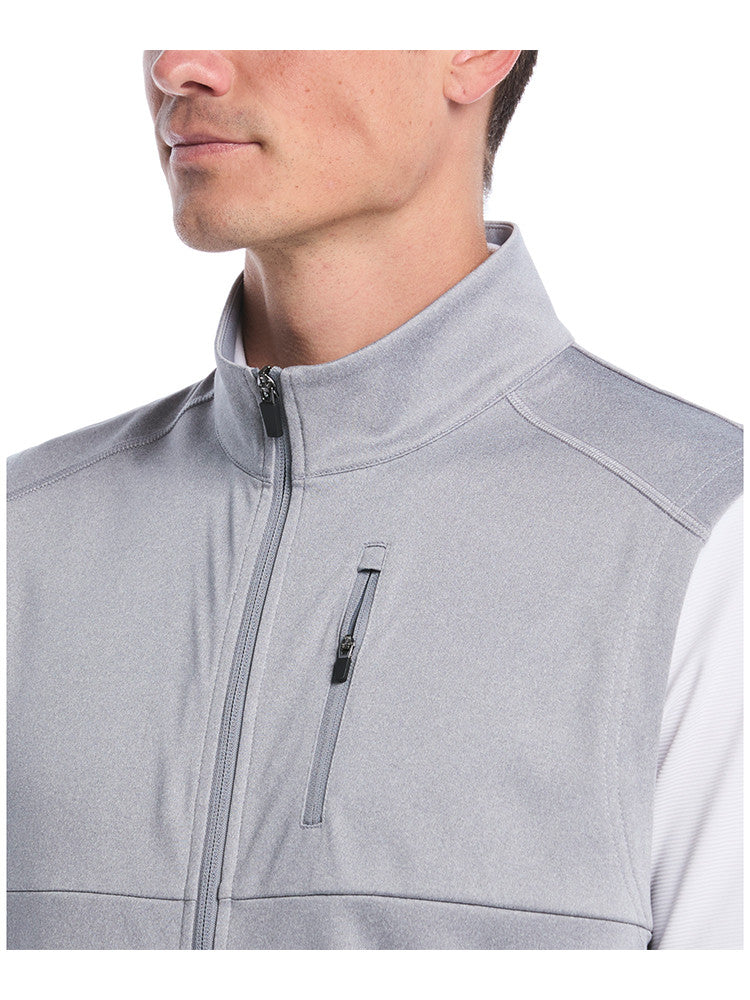 Ben Hogan Ligthweight Water Resistant Vest - Tradedrawn Heather