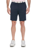 Ben Hogan Active Waistband Flat Front 9-Inch Golf Short - Black Iris