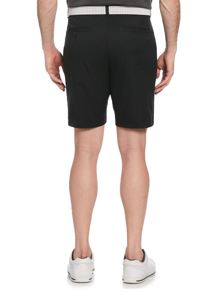 Ben Hogan Active Waistband Flat Front 9-Inch Golf Short - Caviar