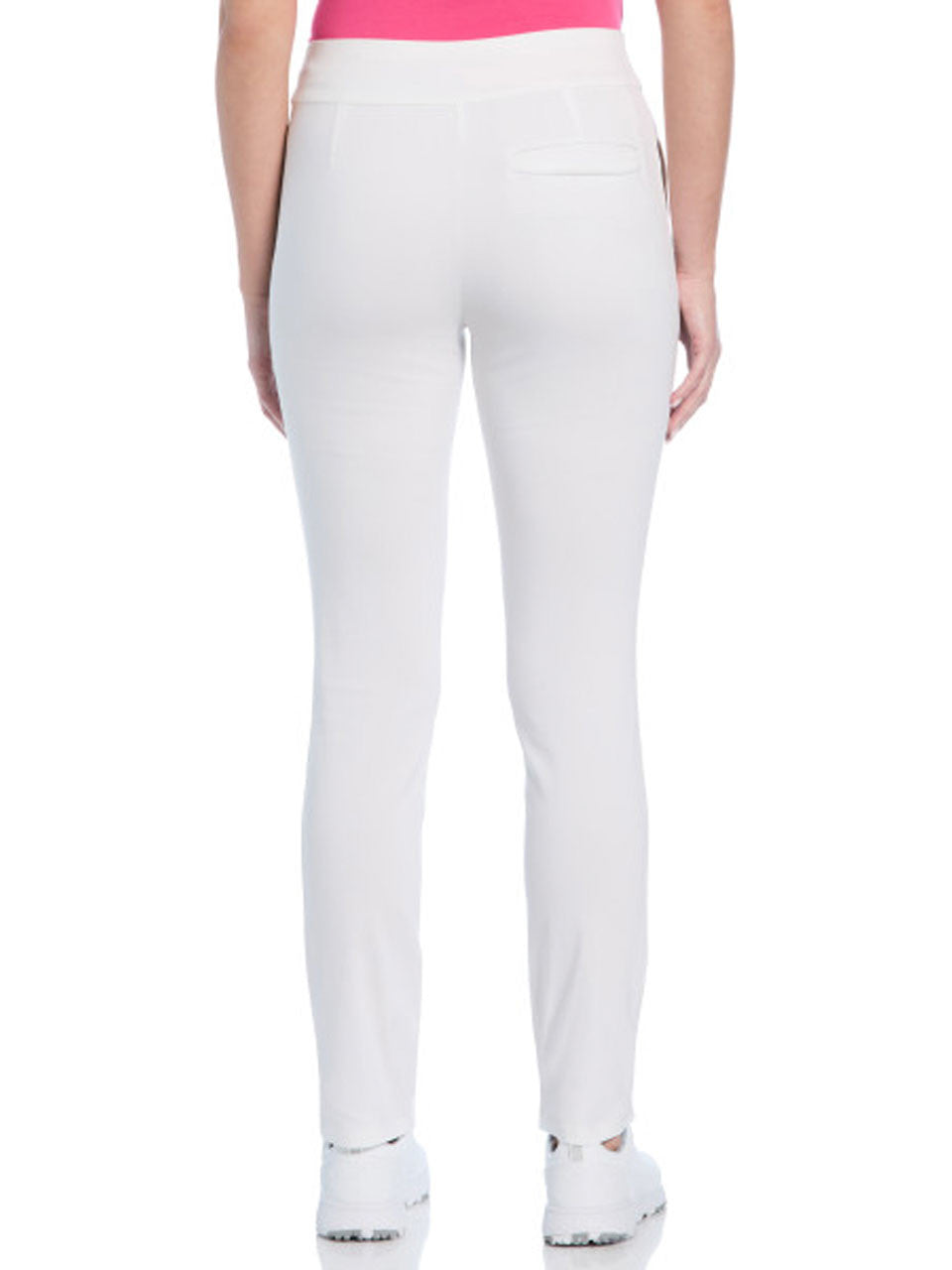 Ben Hogan Women's Pull-On Stretch Pant - Bright White