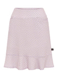 Birdee Sport Women's Solitaire Wave 18" Skort - White/Lilac