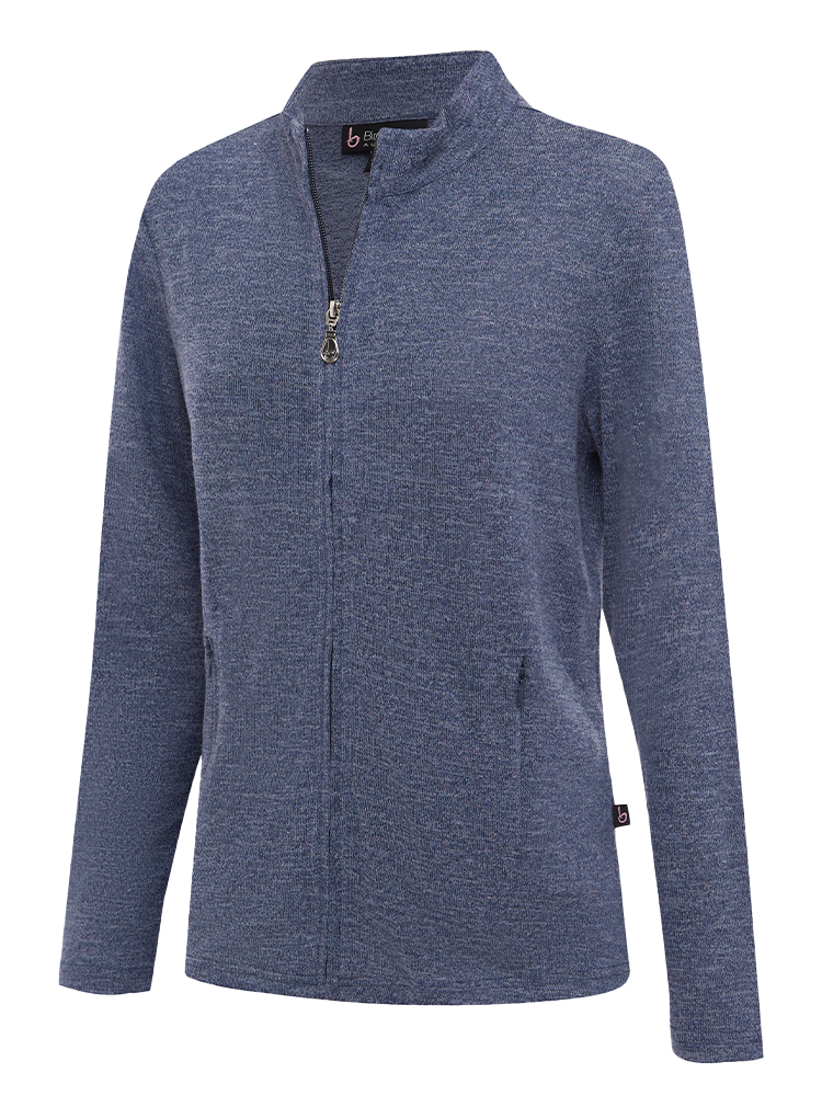 Birdee Sport Womens Team Travel Jacket - Navy
