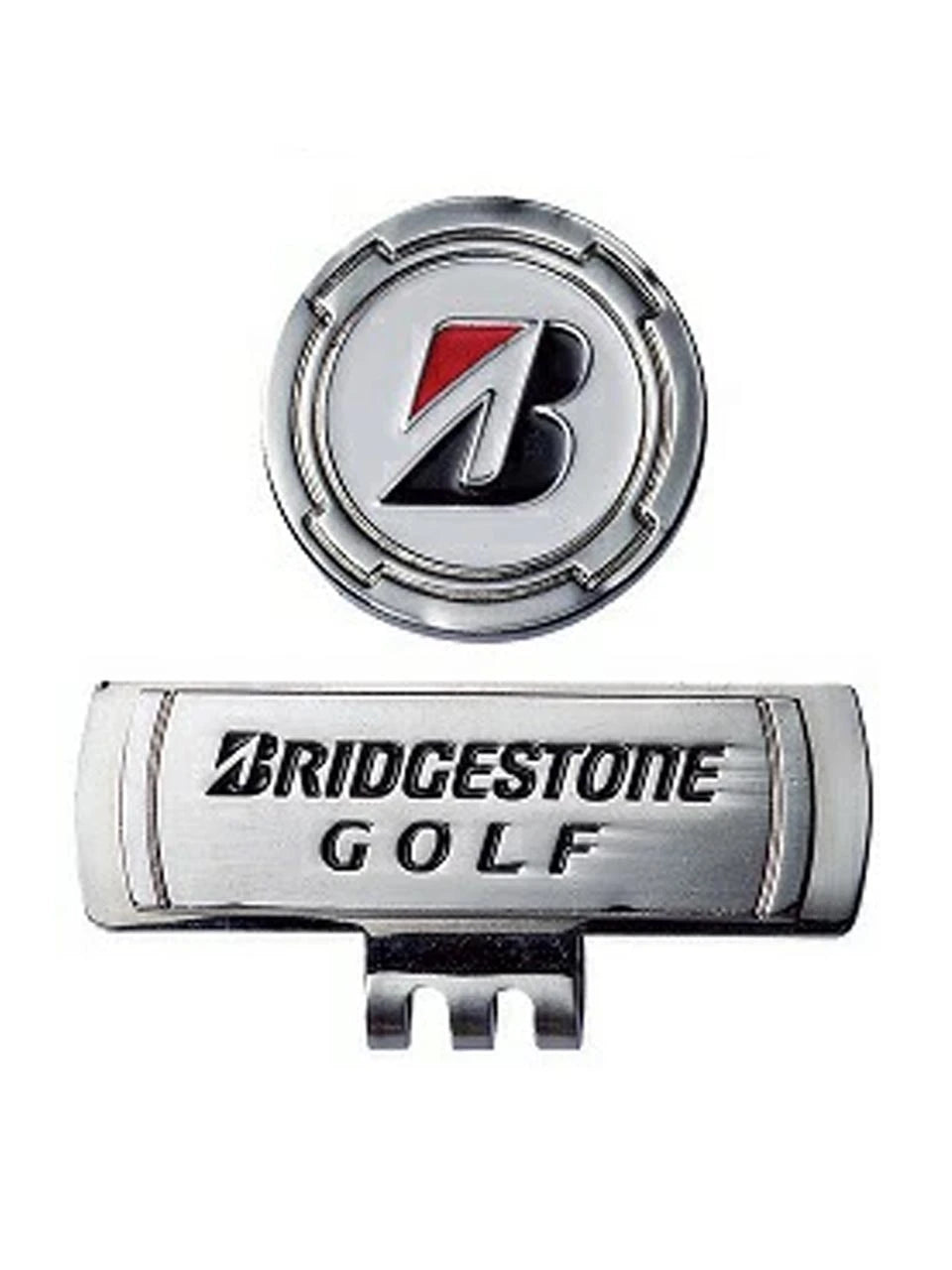 Bridgestone Golf Hat Clip & Ball Marker