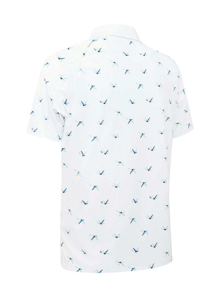Callaway All Over Birdie Polo - Bright White