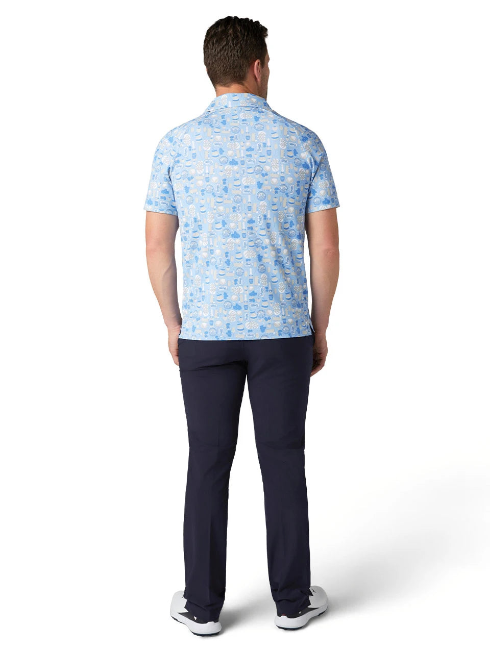 Callaway Celebration Feast Print Polo - Open Air