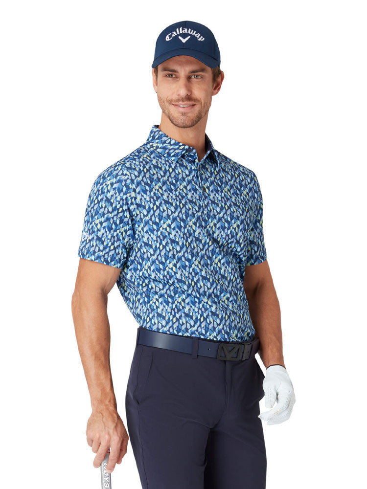 Callaway Kaleidoscope Chev Polo - Peacoat