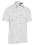 Callaway Memento Print Polo - Bright White