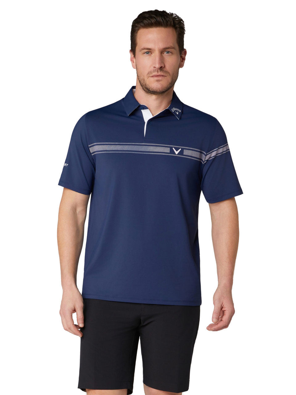Callaway Odyssey Block Polo - Peacoat