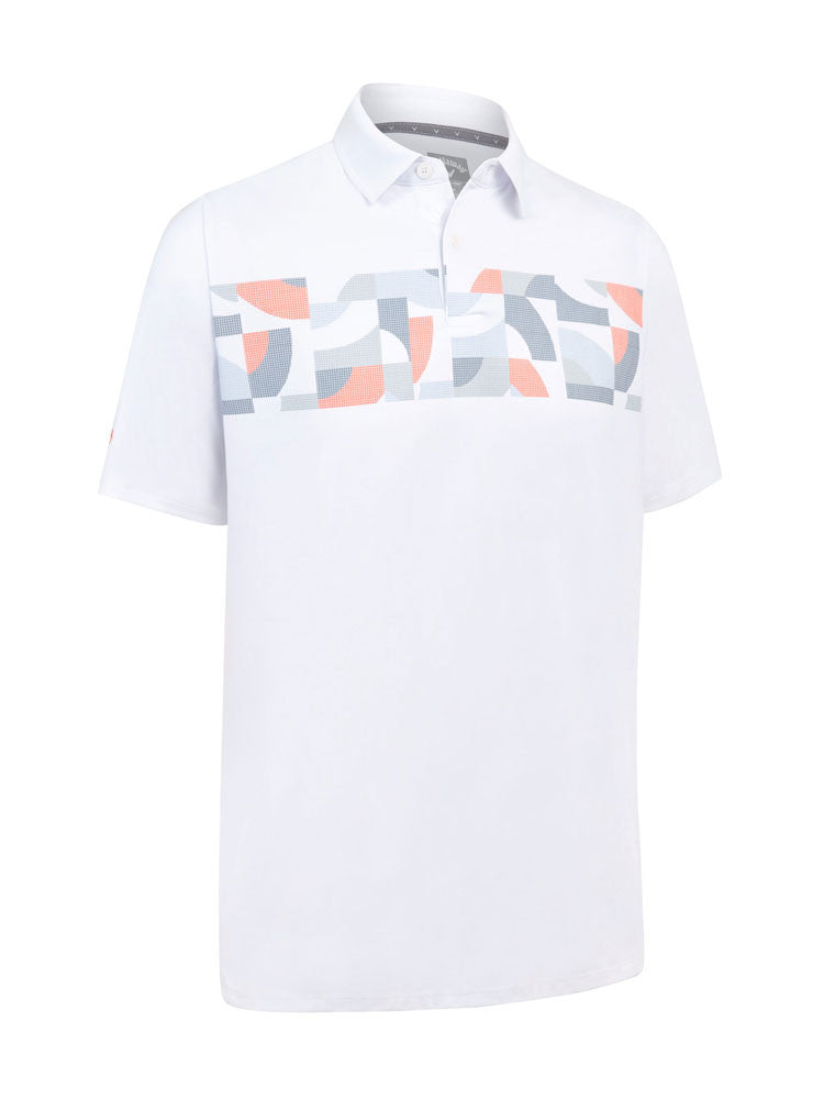 Callaway Optical 'C'  Polo - Bright White