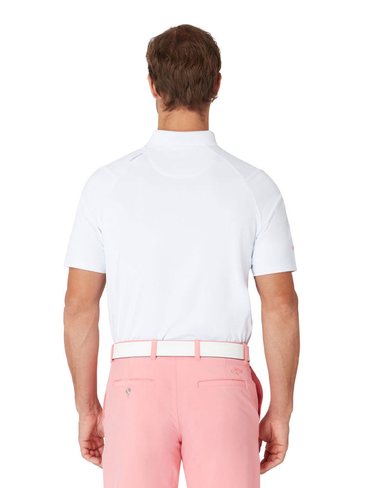 Callaway Optical 'C'  Polo - Bright White