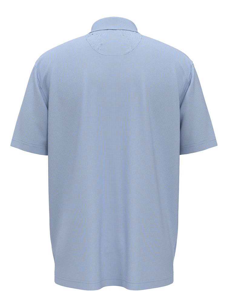 Callaway Pro Spin Gingham Polo (Relaxed Fit) - Open Air