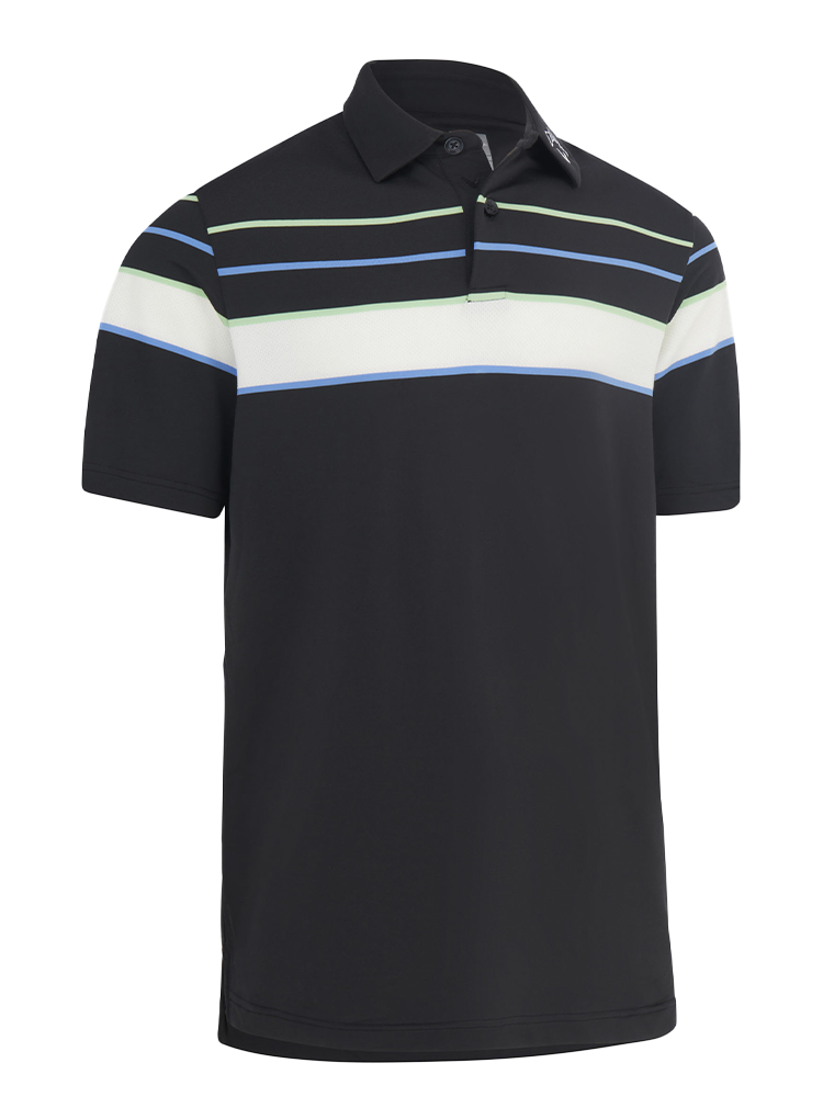 Callaway Shoulder Block Opti-Dri Swing Tech Polo Shirt - Caviar