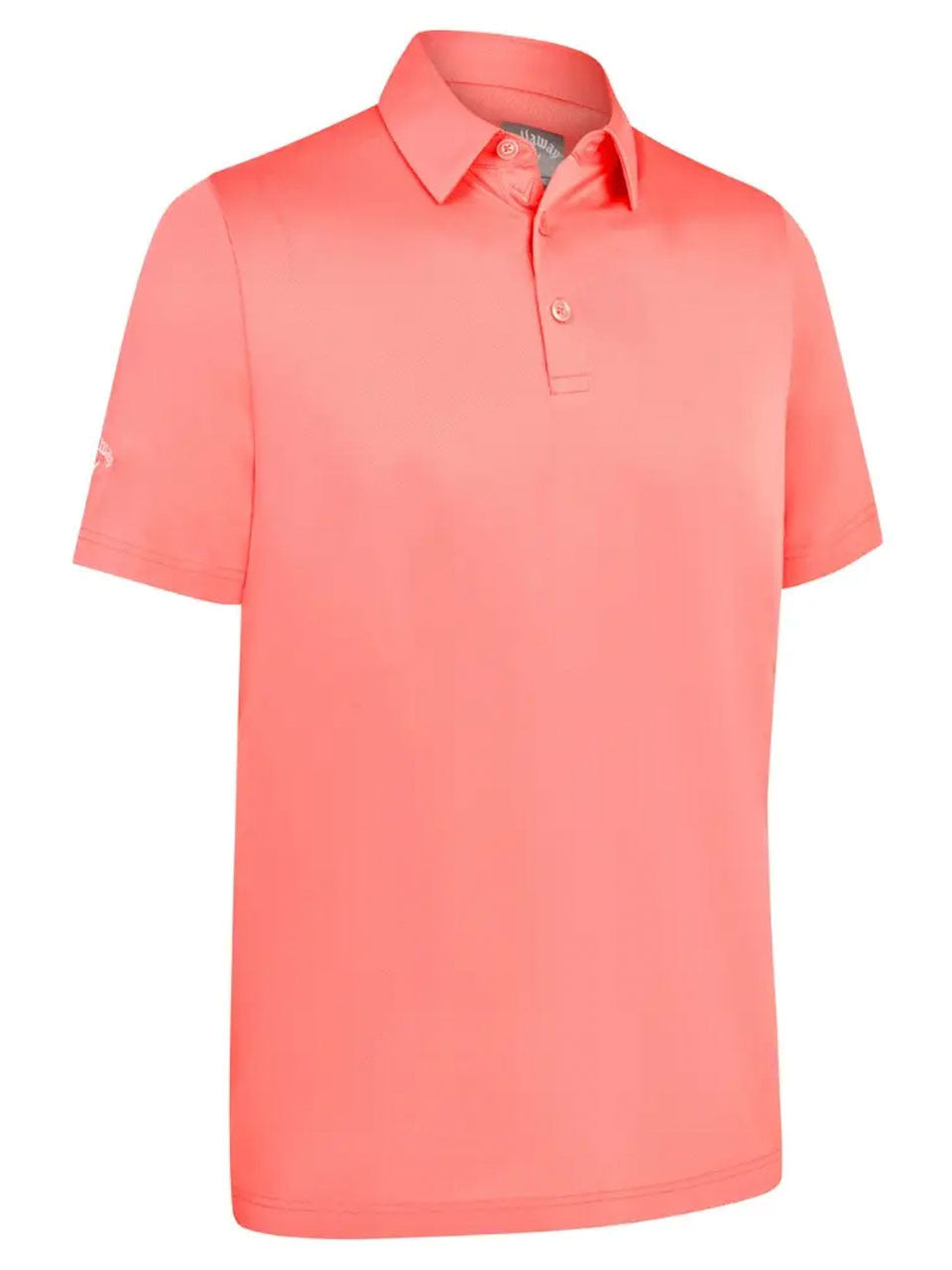 Callaway SwingTech Solid Polo - Strawberry Pink