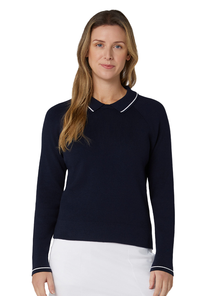 Callaway Women's Collared Sweater - Peacoat