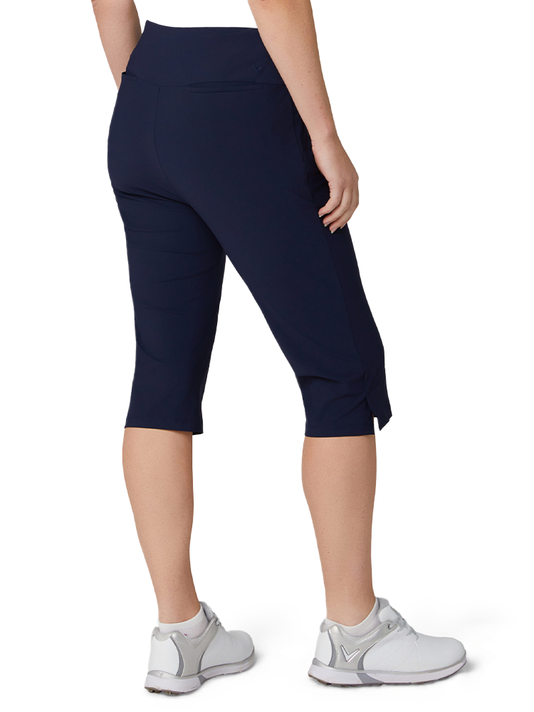 Callaway Women's Hybrid Pull-On Bermuda (38cm/15") - Peacoat
