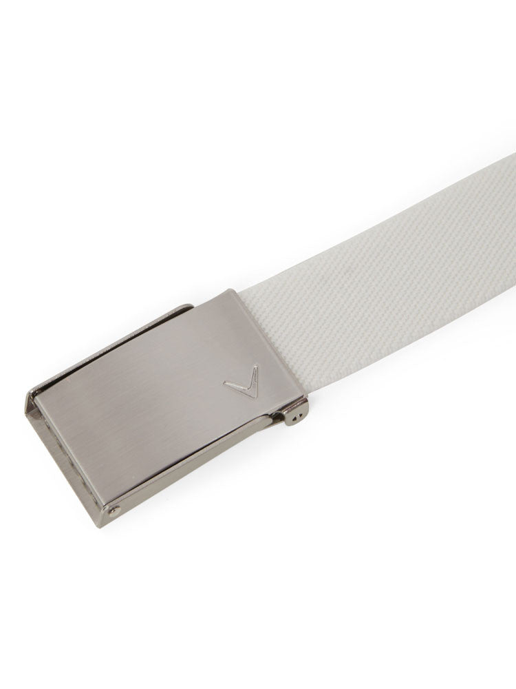 Callaway Women's Solid Webbed Belt