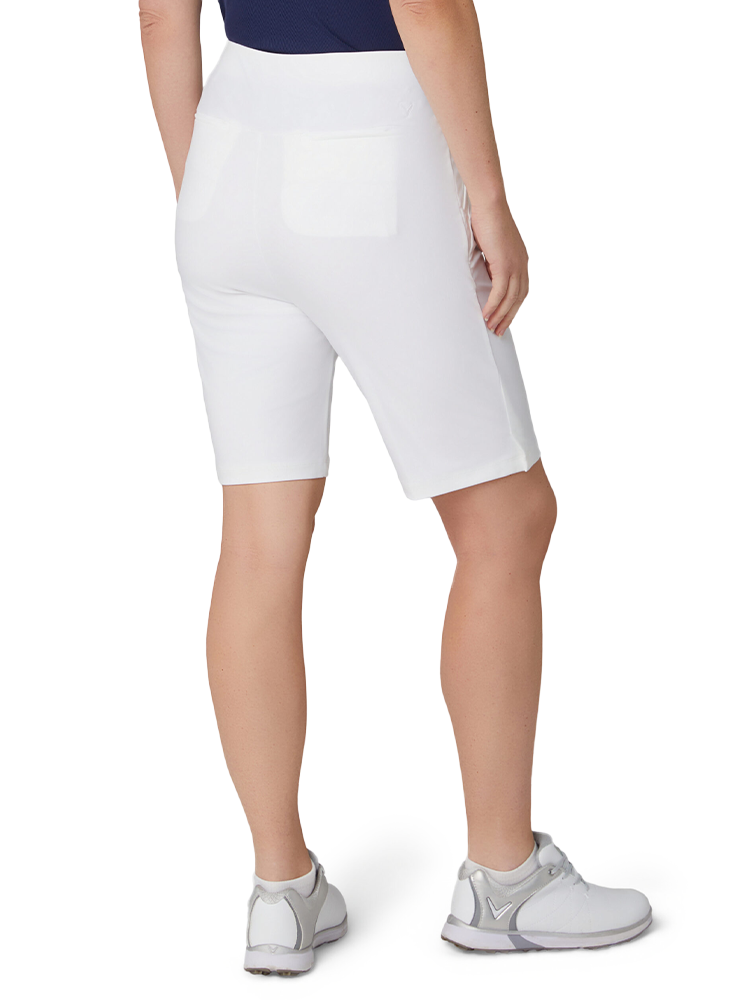 Callaway Women's Tech Stretch Golf Short (24cm/9.5") - Brilliant White