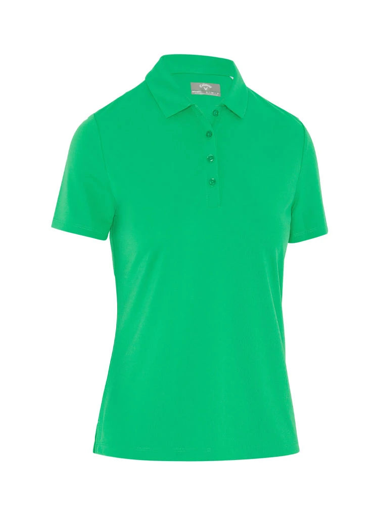 Callaway Women's Tournament Polo - Holly Green