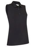 Callaway Women's Tournament Sleeveless Polo - Caviar