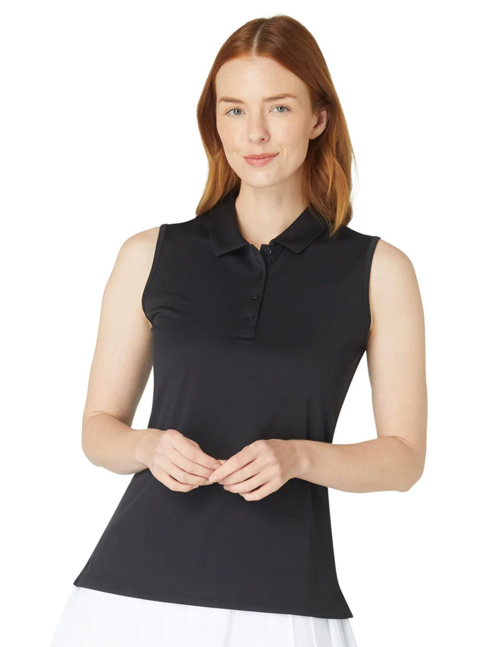 Callaway Women's Tournament Sleeveless Polo - Caviar