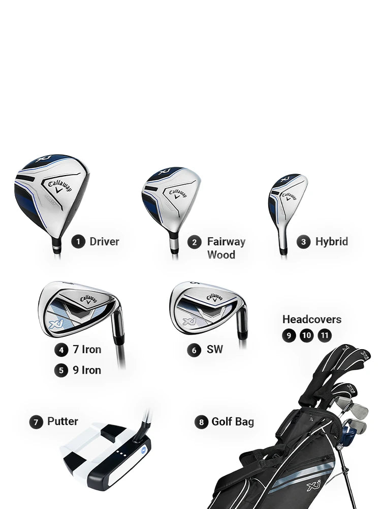 Callaway XJ-3 7 Piece Junior Set - Ages 10-12