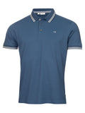 Calvin Klein Campus Tipped Polo - Dark Denim/Silver