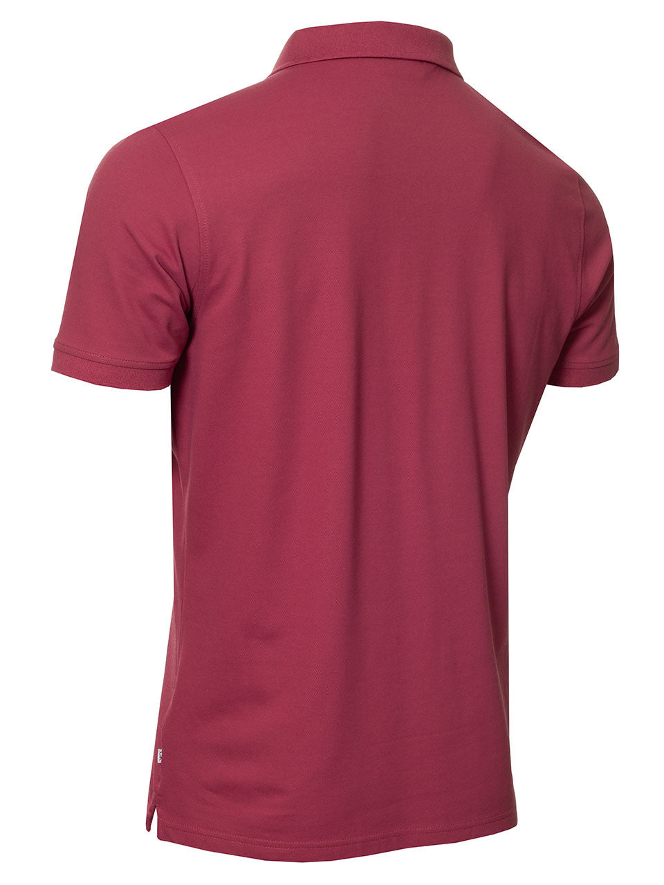 Calvin Klein Cotton Blend Quad Polo - Mauve