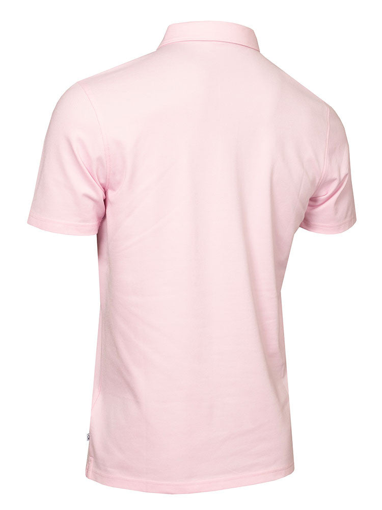 Calvin Klein Cotton Blend Uni Polo - Baby Pink