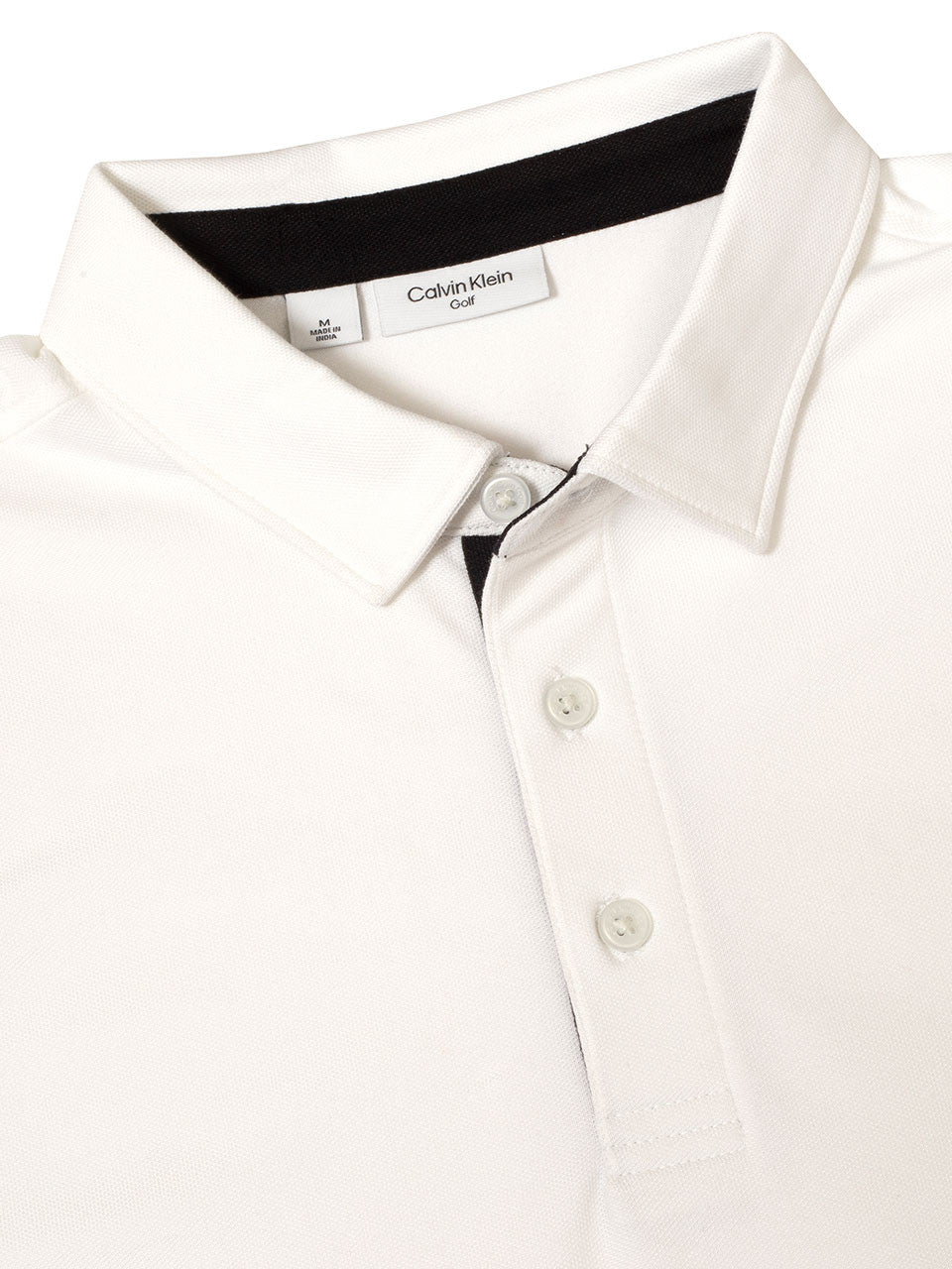 Calvin Klein Cotton Blend Uni Polo - White