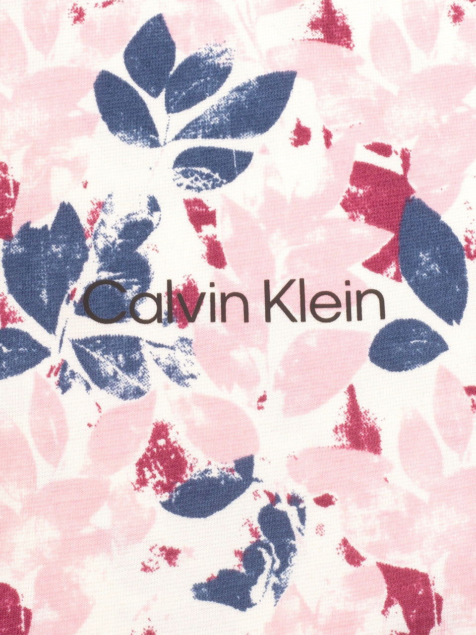 Calvin Klein Fletcher Printed Polo - Baby Pink/Denim