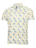 Calvin Klein Fletcher Printed Polo - Green/Denim