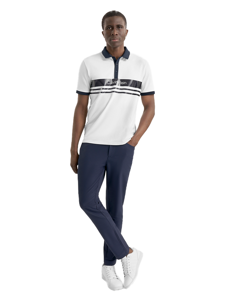Calvin Klein Freemount Polo Shirt - White