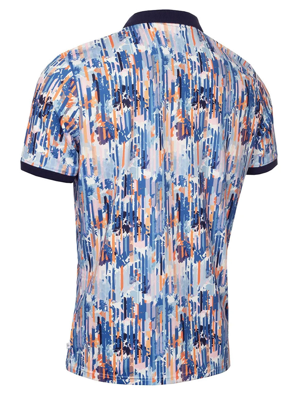 Calvin Klein Glitch Print Polo Shirt - Glitch Print