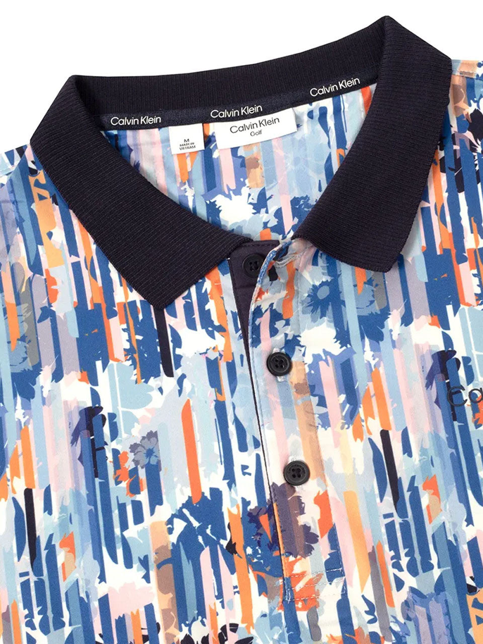 Calvin Klein Glitch Print Polo Shirt - Glitch Print
