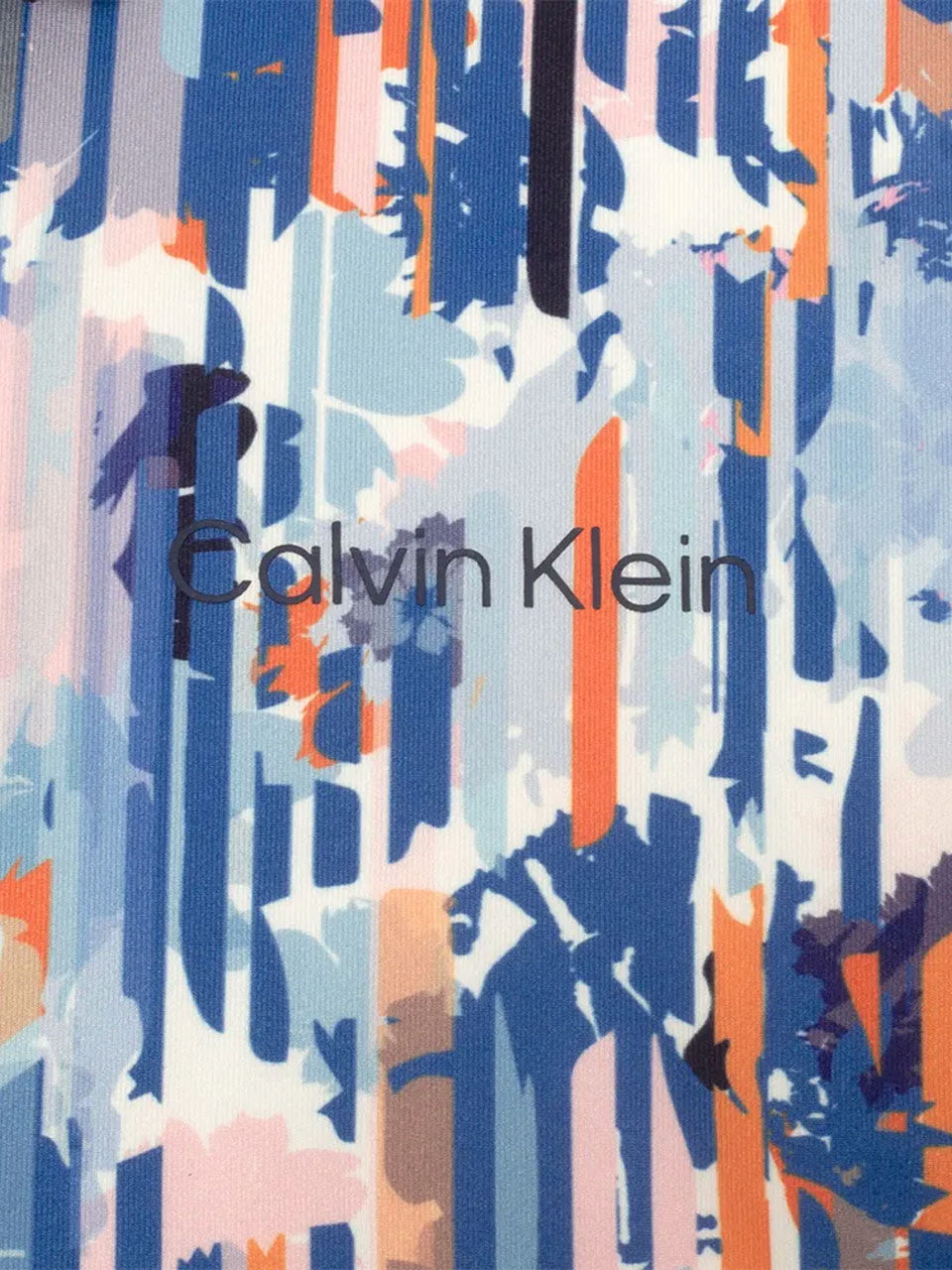 Calvin Klein Glitch Print Polo Shirt - Glitch Print