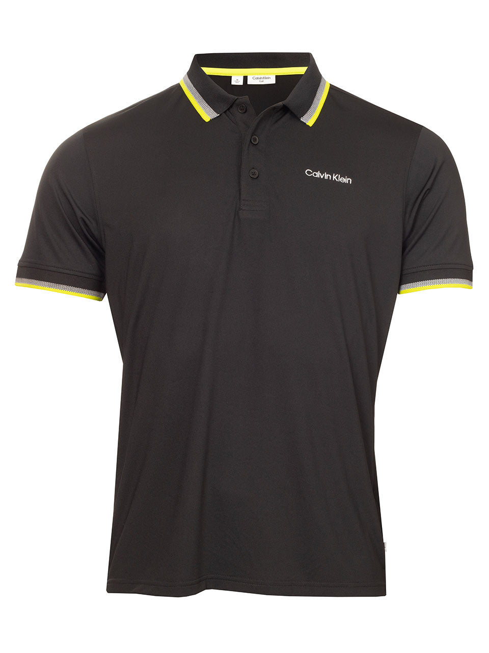 Calvin Klein Greenville Jersey Polo - Black