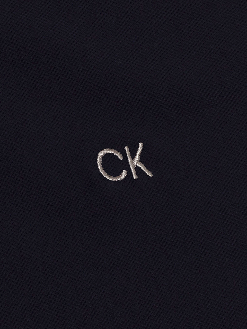 Calvin Klein Junior Boys Pique Polo Shirt - Navy