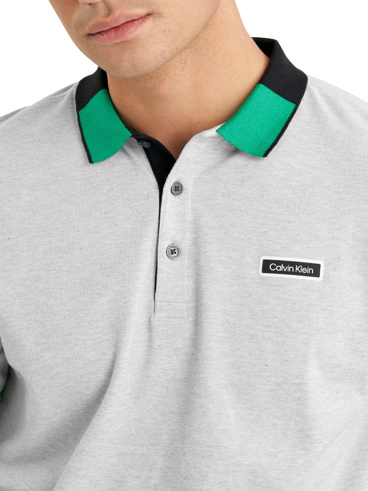 Calvin Klein Madison Polo - Silver Marl