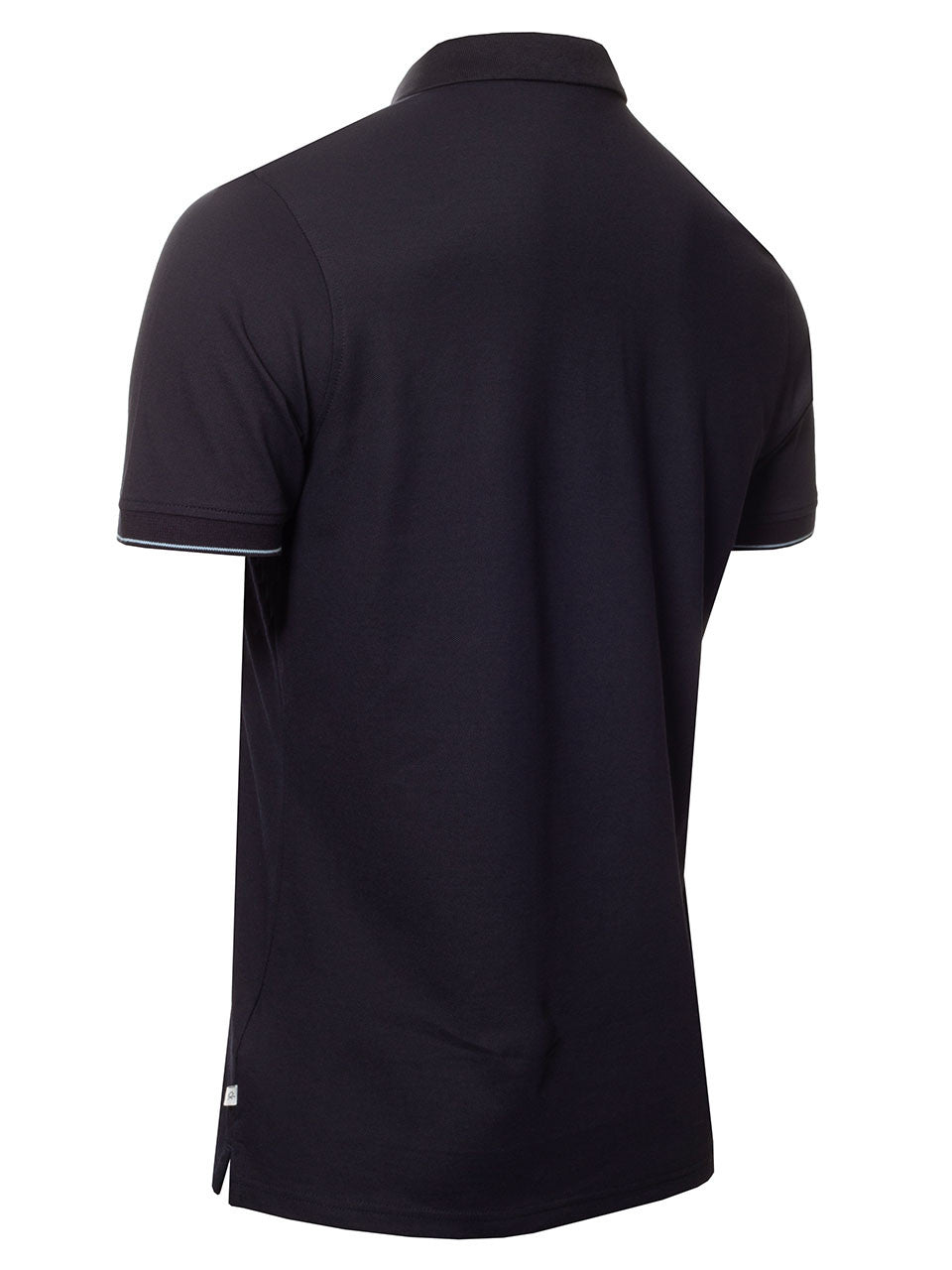 Calvin Klein Mason Cotton Blend Polo - Navy/Dusty Blue