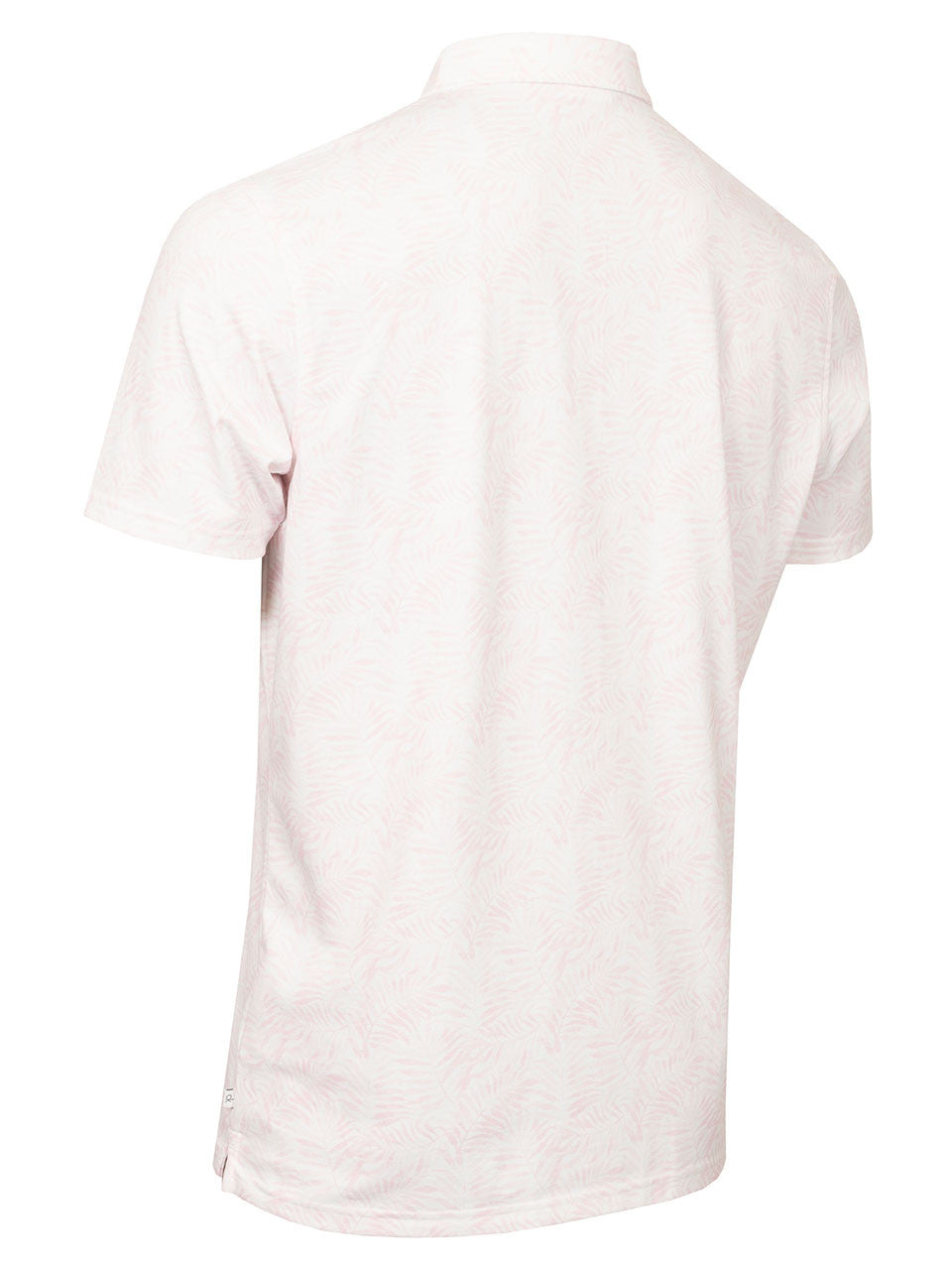 Calvin Klein Palm Printed Polo - Baby Pink