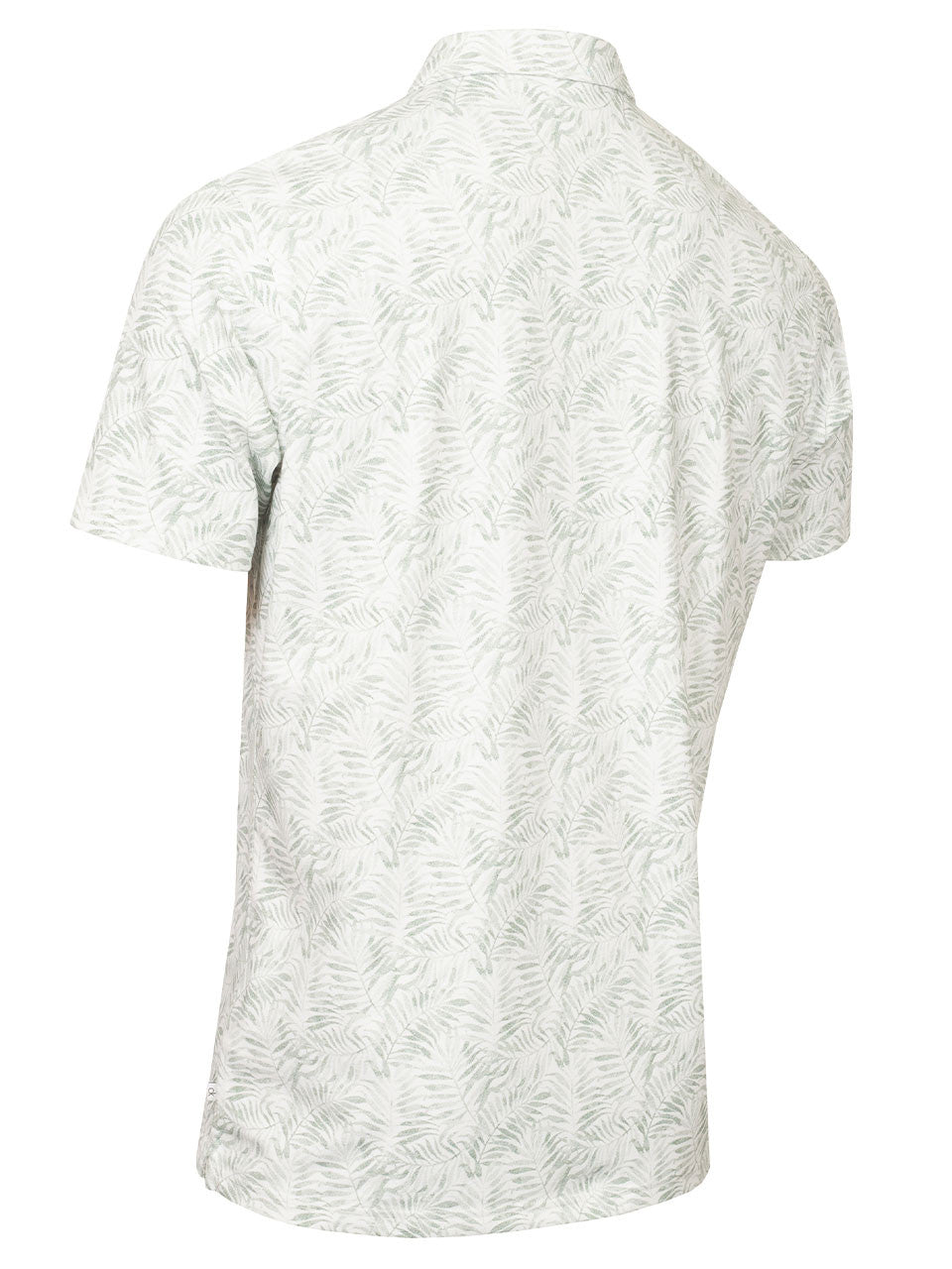 Calvin Klein Palm Printed Polo - Sage
